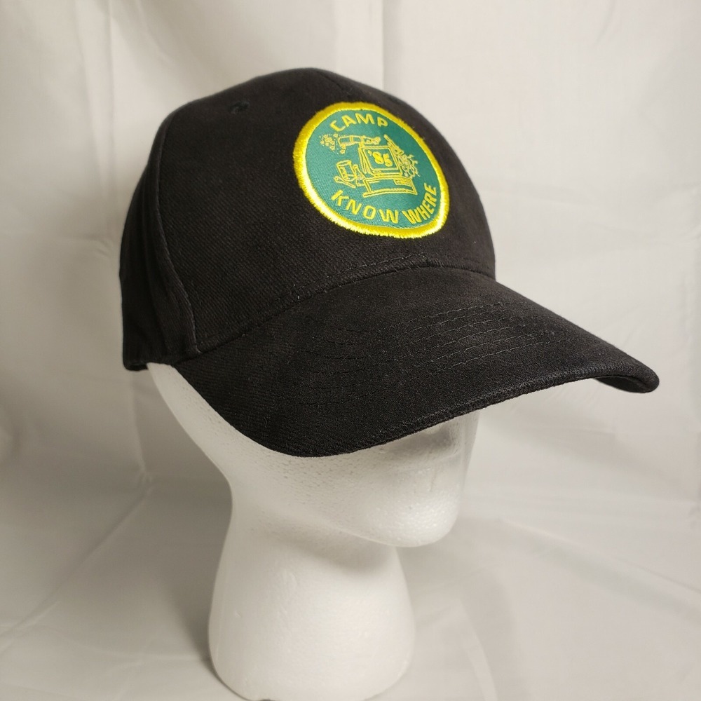 Funko Camp Know Where Stranger Things Adjustable Back Hat Black Cap